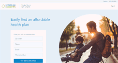 Desktop Screenshot of healthsherpa.com